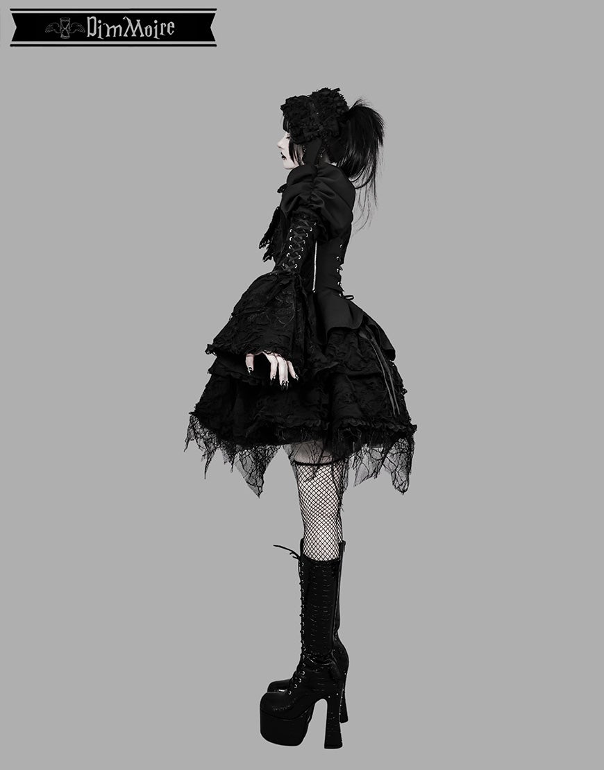 新品 DimMoire unDead Maidenヘッドドレス ブラック DimMoire【ディムモアール】unDead Maidenヘッドドレス/Black