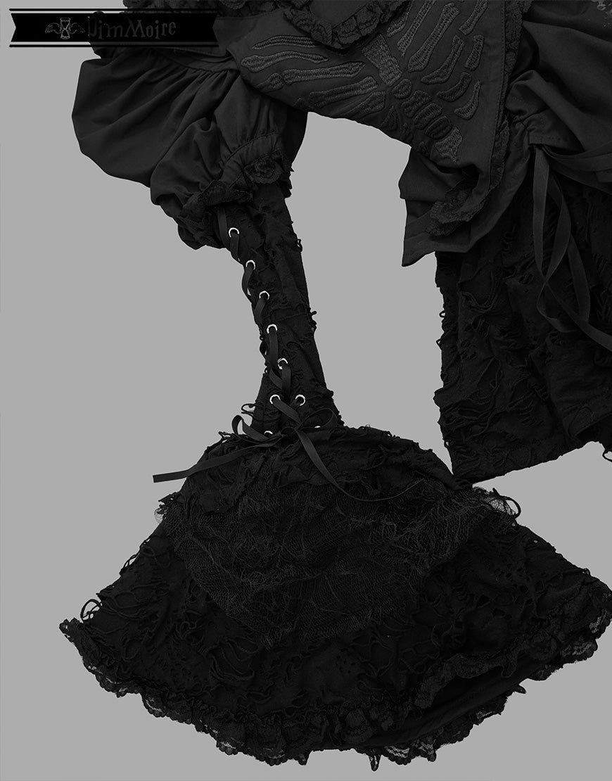 新品 DimMoire unDead Maidenヘッドドレス ブラック ACRO TOKYO][DimMoire] unDead Maiden Dress