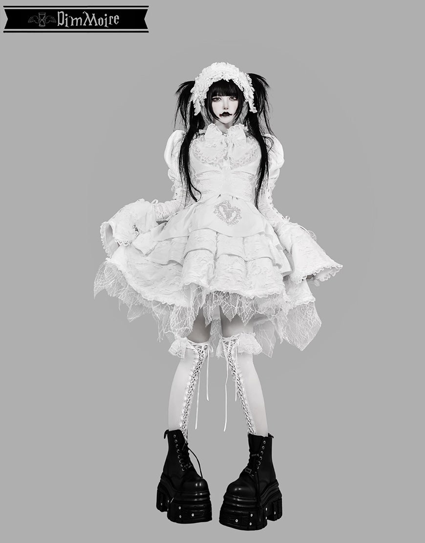 【L]Dimmoire unDead Maidenドレス DimMoire【ディムモアール】unDead Maidenドレス/Black