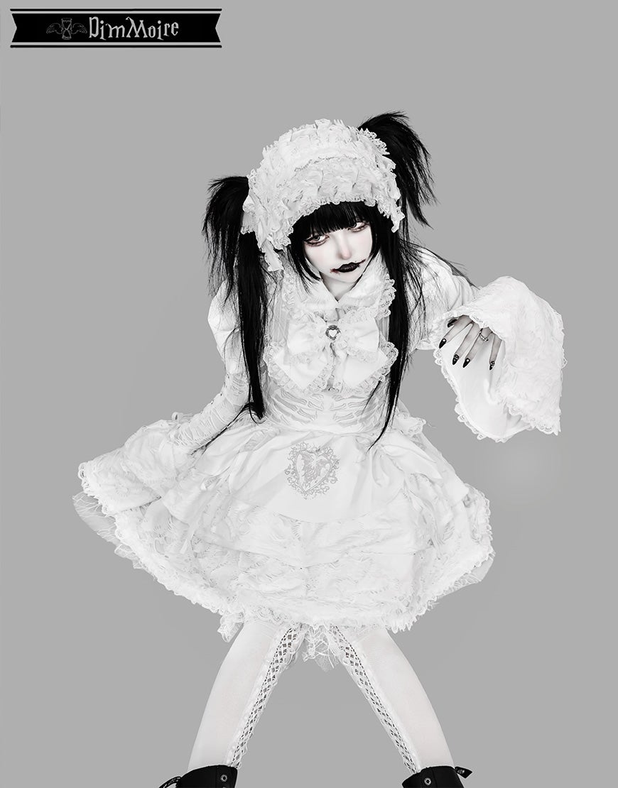 DimMoireディムモアールCODE:NURSECOREワンピース/White DimMoire【ディムモアール】CODE:NURSECOREワンピース/White