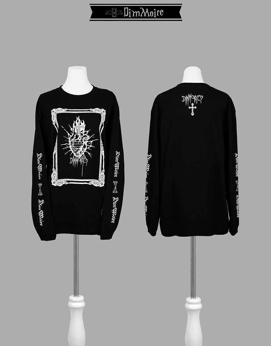 DimMoire【ディムモアール】荊棘リボンタイブラウス/Black