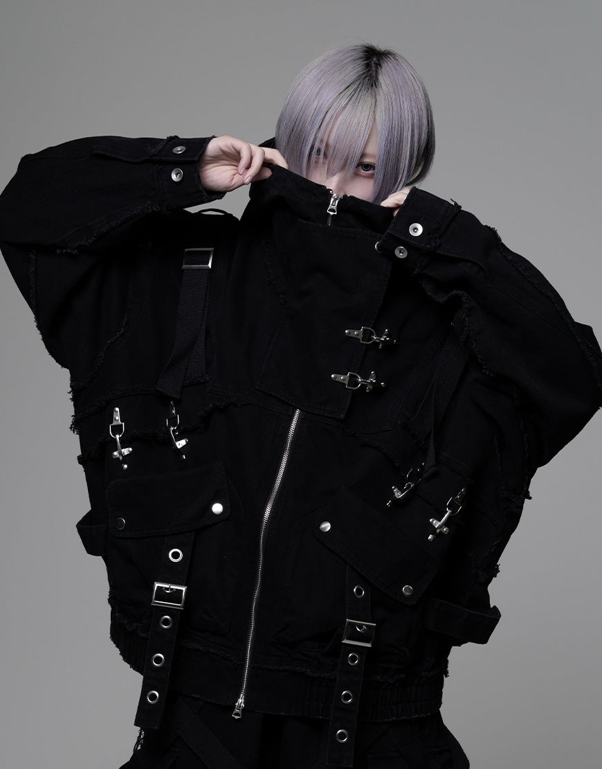 REFLEMレフレム✨スタンドハイネックZIPパーカー✨CIVARIZE 👁‍🗨REFLEM(レフレム) NEW ARRIVAL 口元まで隠れる高さのスタンド