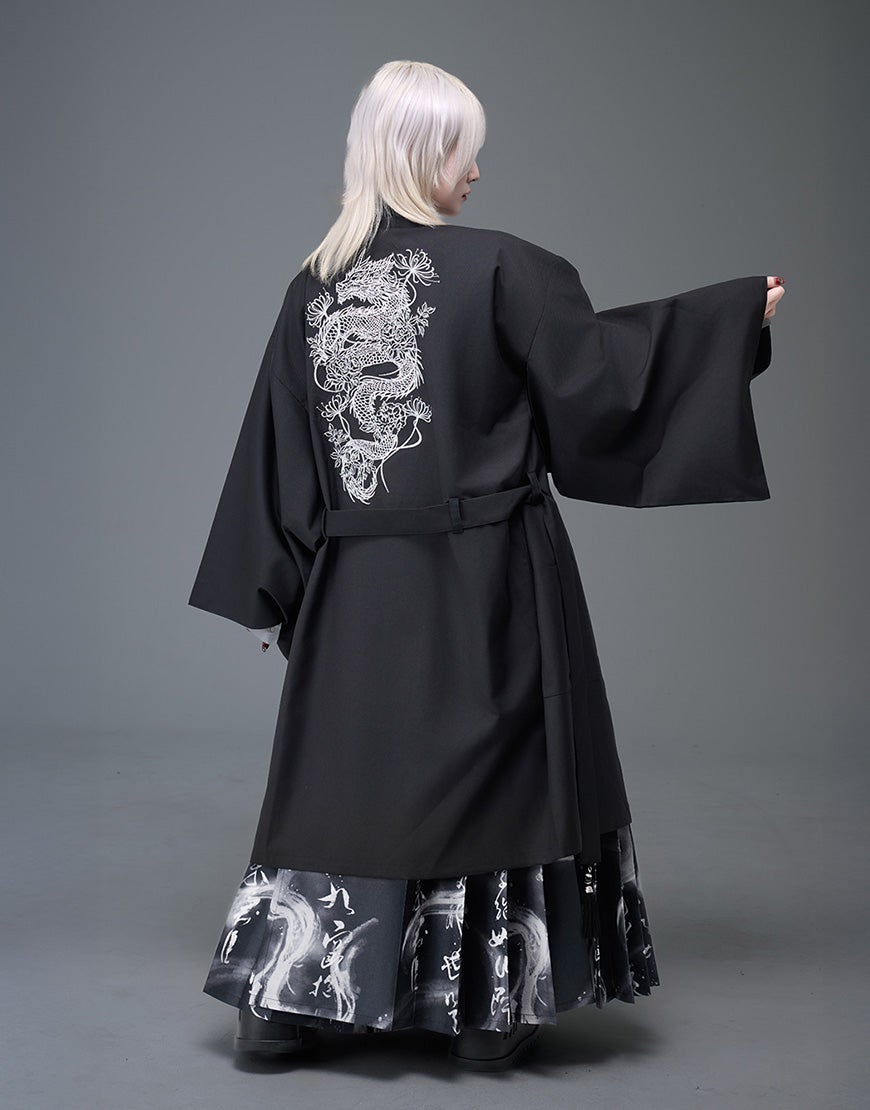 AdaNous【アダナス】飛龍在天 刺繍カーディガン/全2色