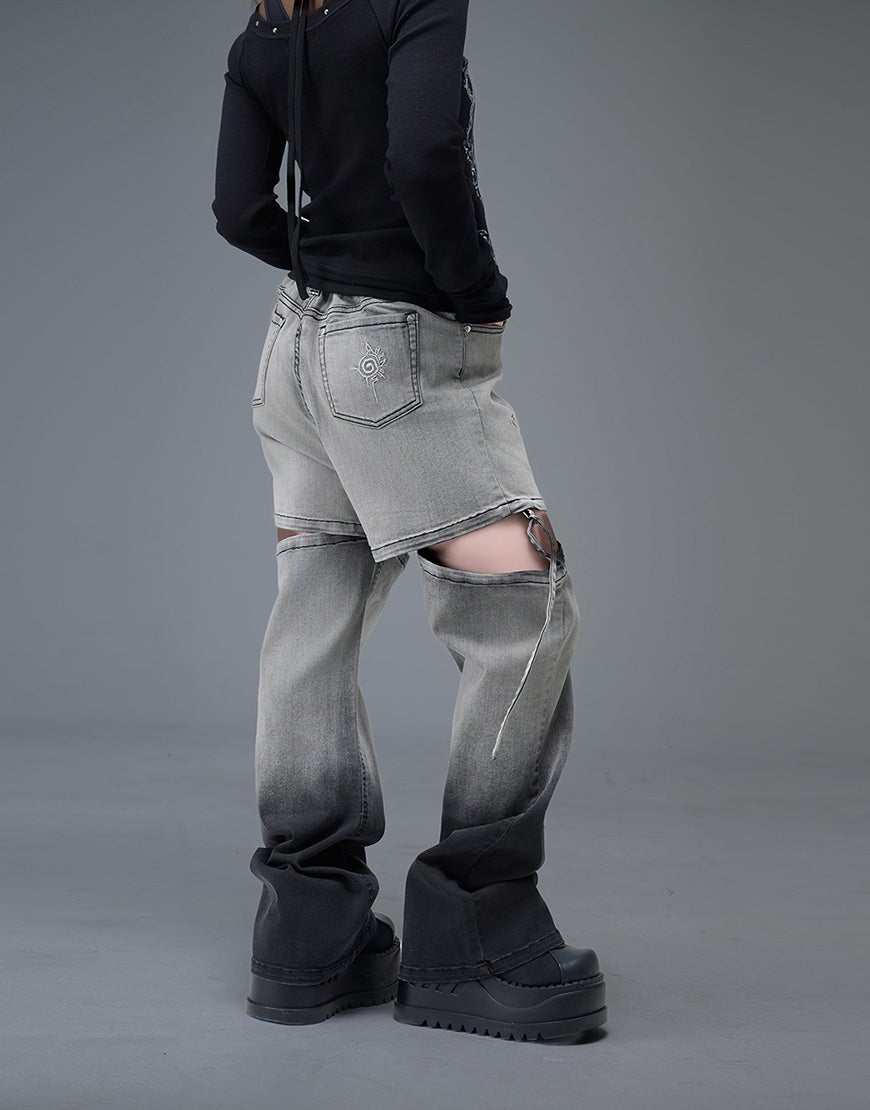 新品　AdaNous セット AdaNous【アダナス】Bloom proudly セパレートデニム/全2色