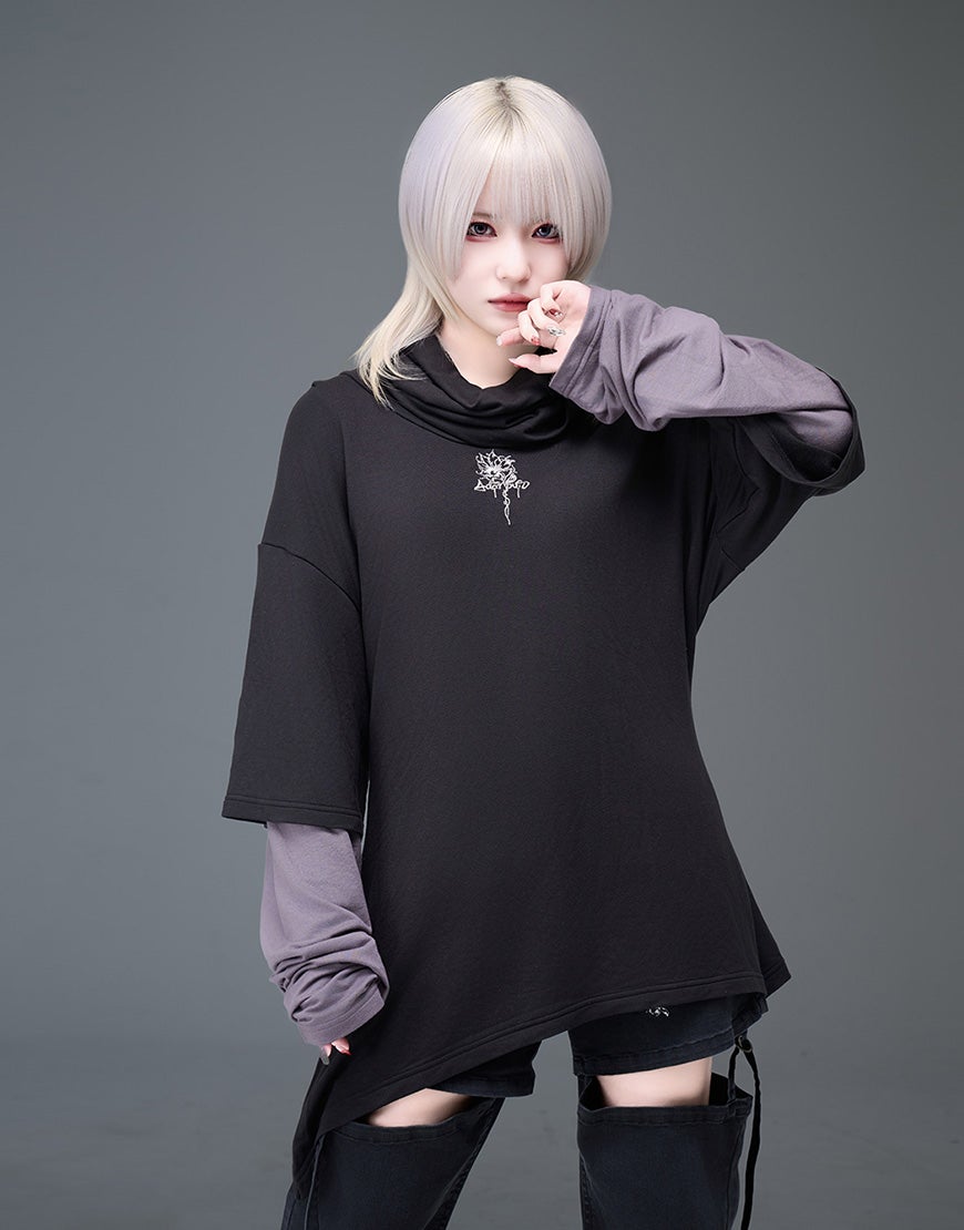 DimMoire 救済の十字ガーゼトップス【Black】 【公式通販】 DimMoire 救済の十字ガーゼトップス【Black】 【公式通販】