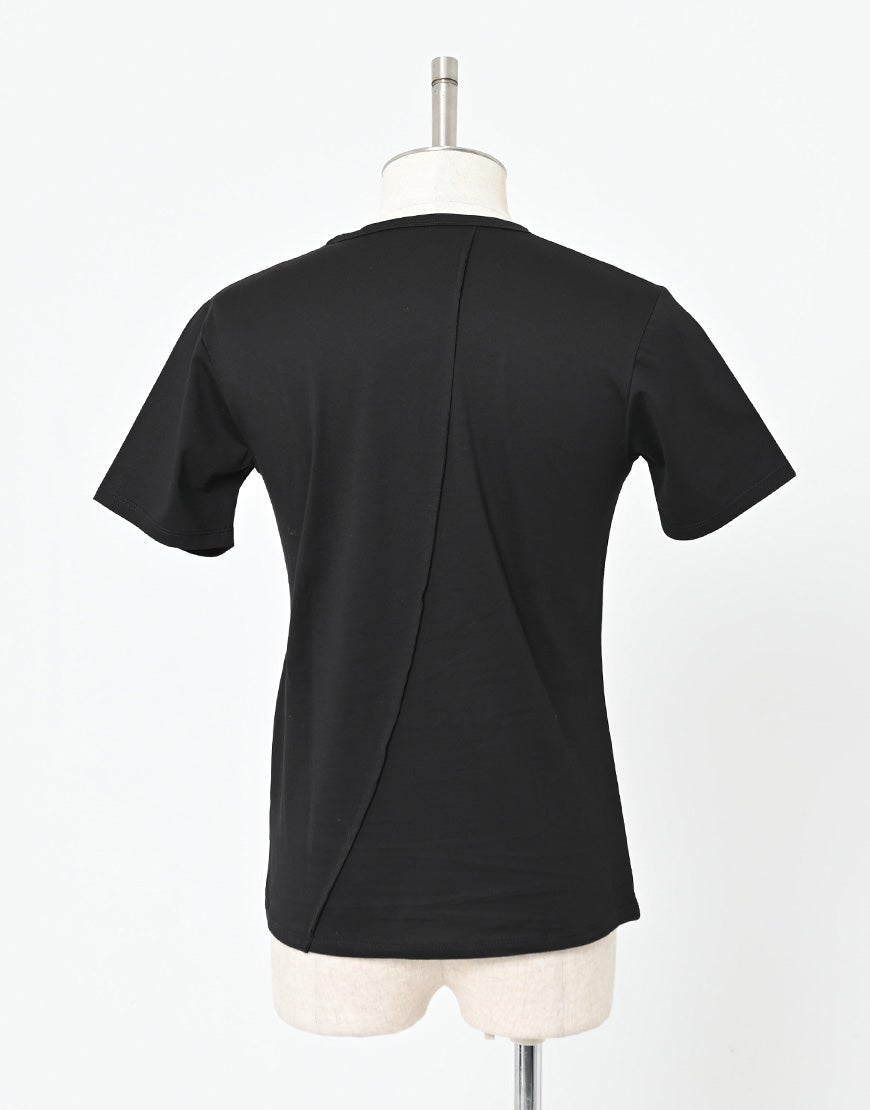 FUGA【フーガ】パイソンVネック半袖Tシャツ/全2色