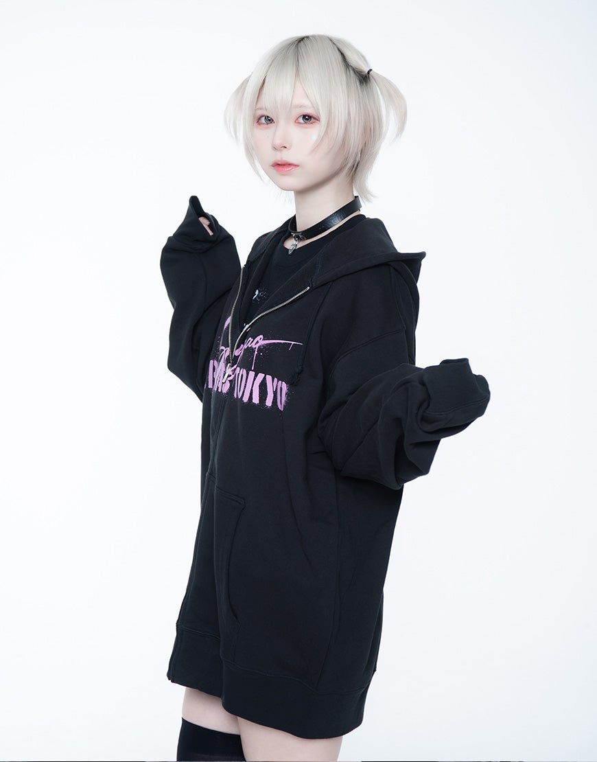 TRAVAS TOKYO【トラバストーキョー】しゅがおコラボZIPPK/全2色