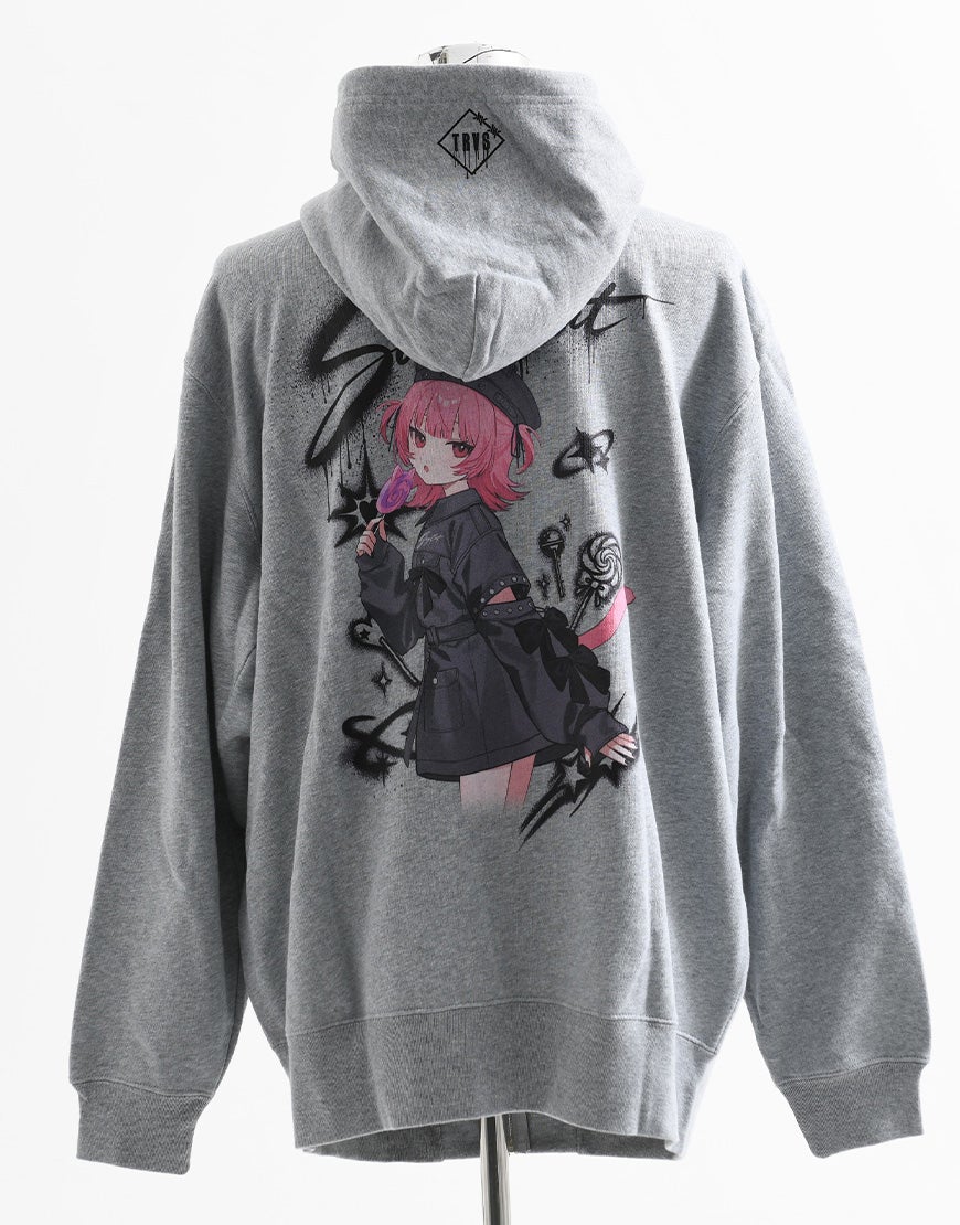TRAVAS TOKYO【トラバストーキョー】しゅがおコラボZIPPK/全2色