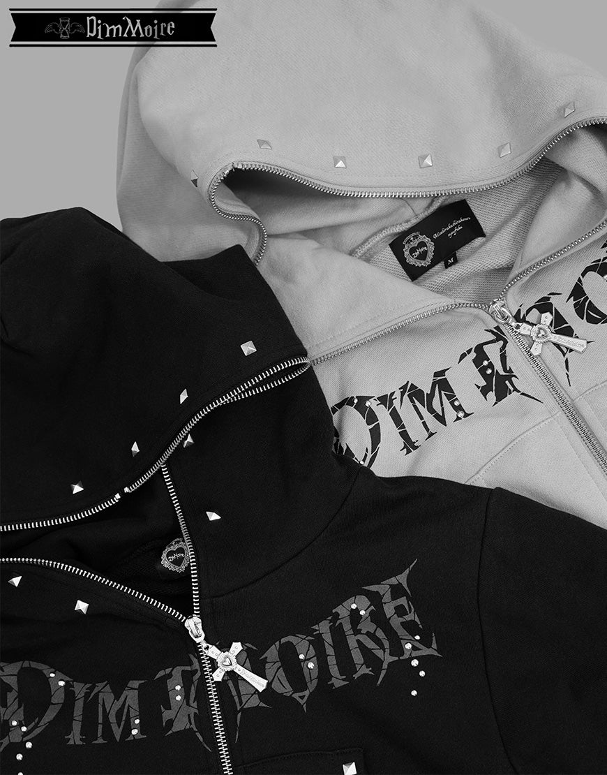 DimMoire【ディムモアール】BAD BADDIEパーカー/Black