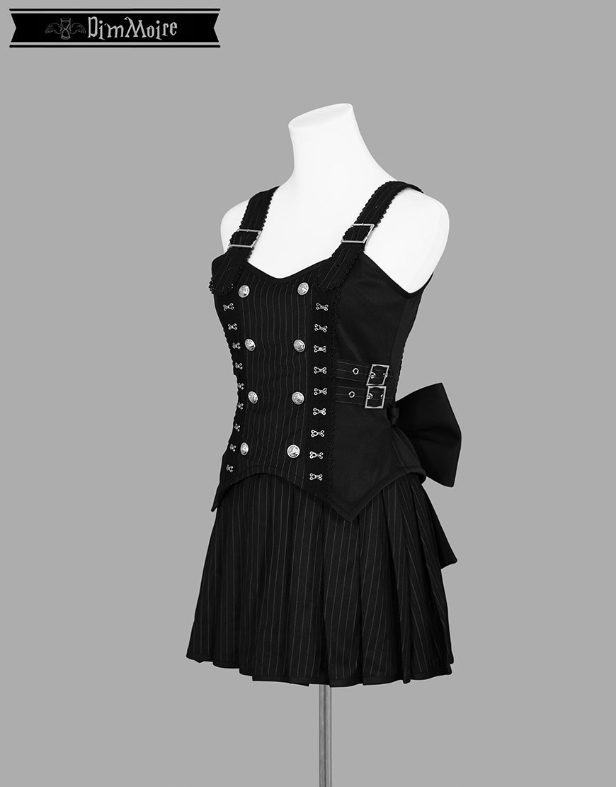 DimMoire【ディムモアール】お嬢様のおでかけクラシカルスカート/Stripe DimMoire【ディムモアール】お嬢様のおでかけクラシカルスカート/Stripe