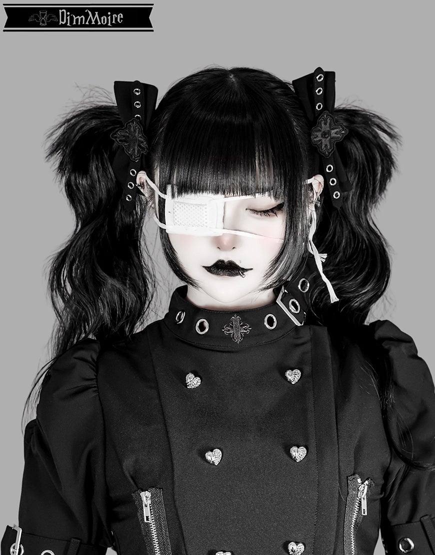 DimMoire【ディムモアール】CODE:NURSECOREヘアクリップ/Black