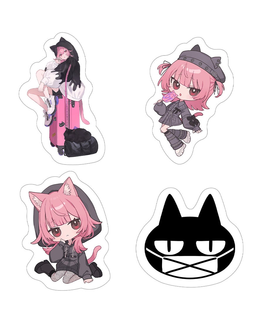 GALLERY BY ACRO TOKYO しゅがお ステッカーセット/全1種