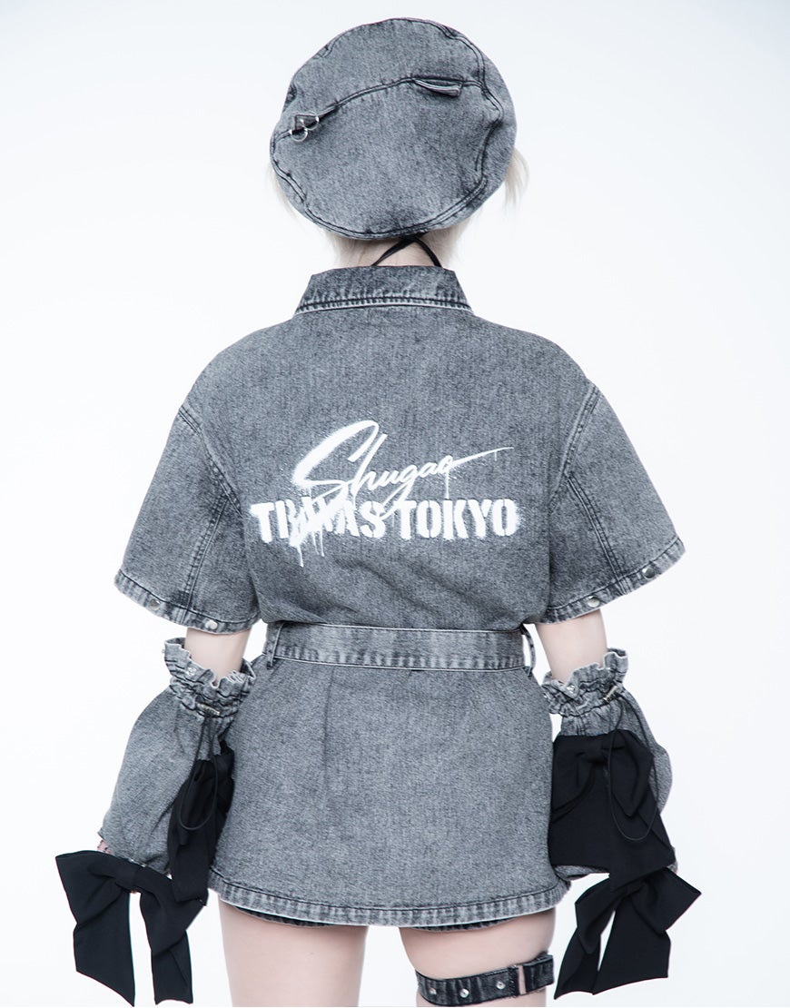 TRAVAS TOKYO【トラバストーキョー】しゅがおコラボデニムJK/全1色
