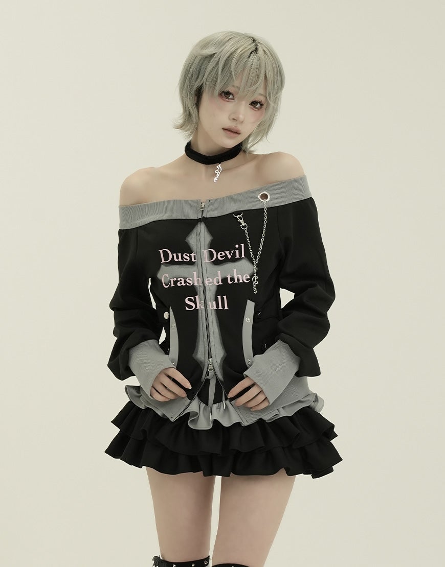 DustDevil【ダストデビル】Crash Off-Shoulder/全2色