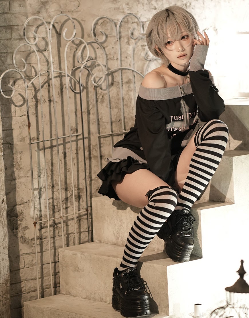 DustDevil【ダストデビル】Crash Off-Shoulder/全2色