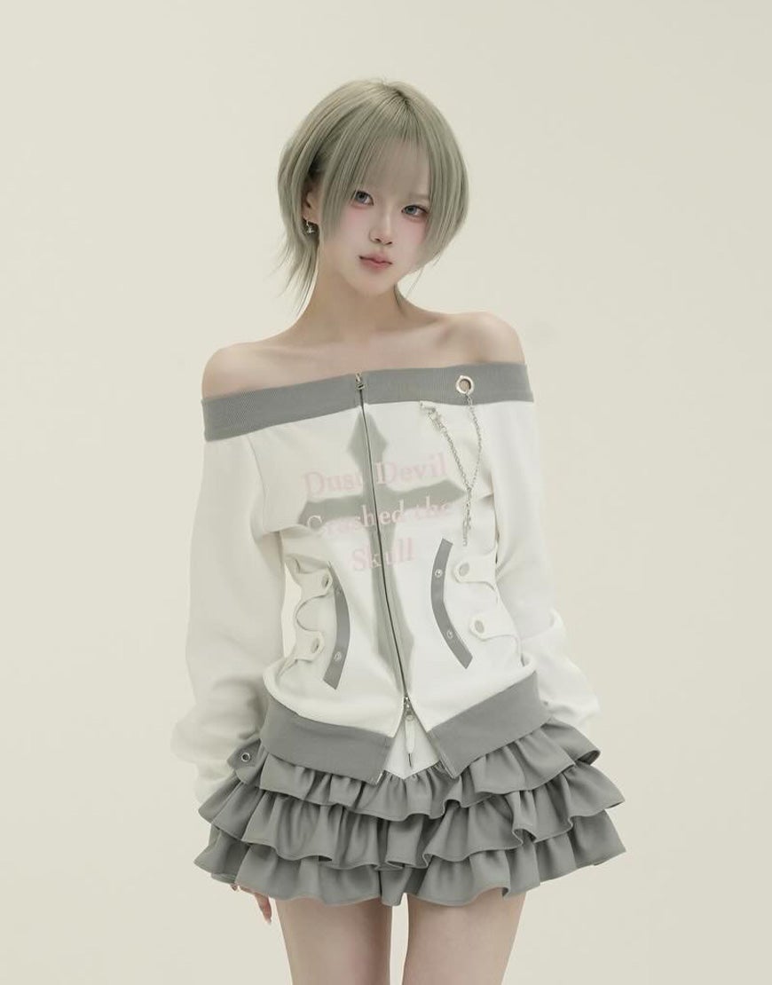 DustDevil【ダストデビル】Crash Off-Shoulder/全2色