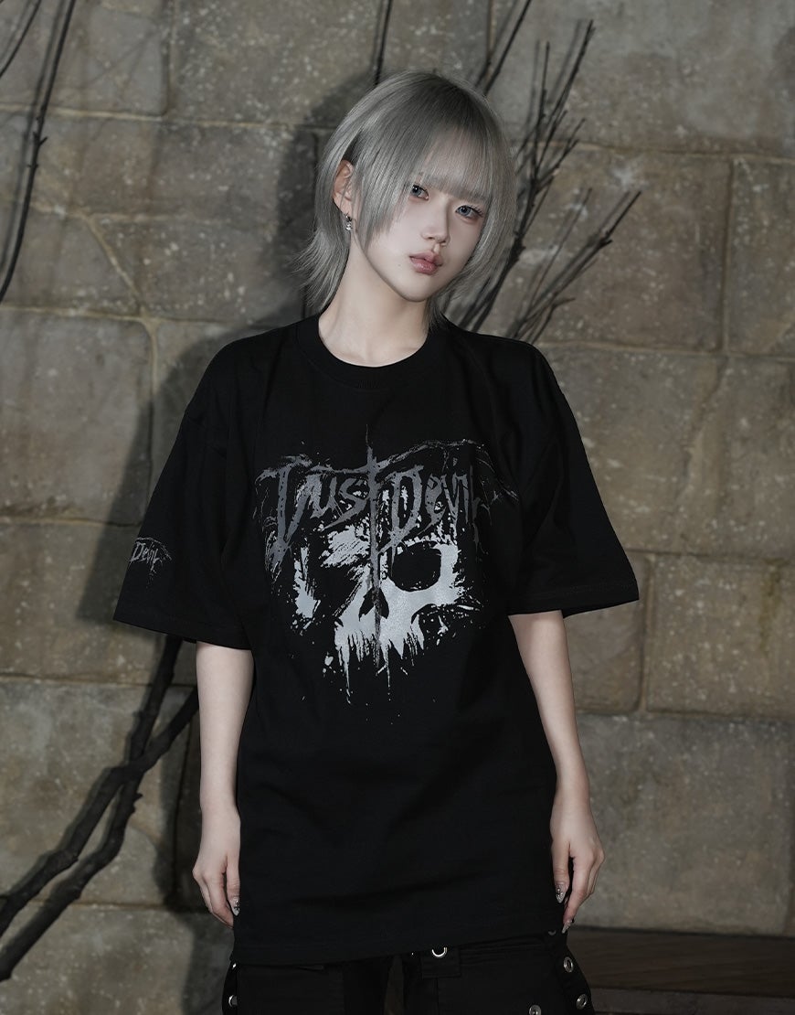 （正規品）DimMoire ディムモアール Skulls BIG T／Black DimMoire【ディムモアール】Baby Skull BIG T/Black