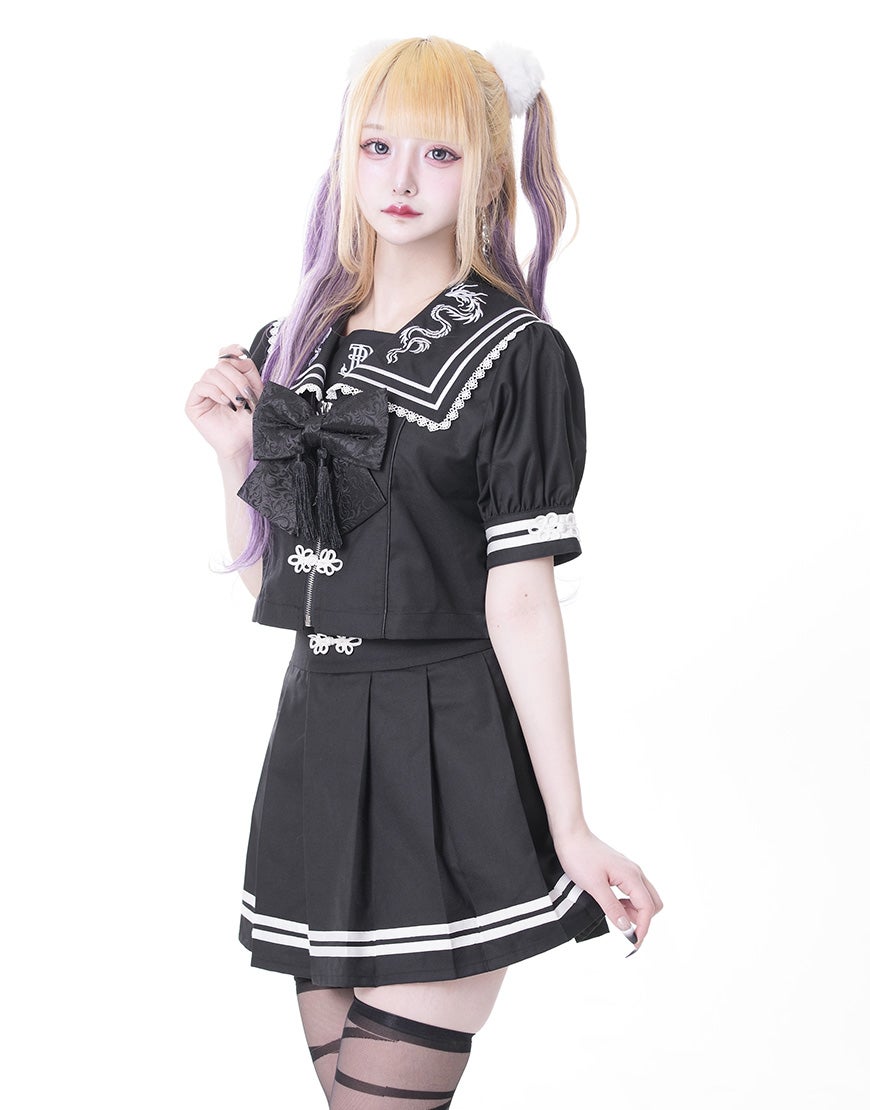 TRAVAS TOKYO【トラバストーキョー】セーラーチャイナセットアップ/全2色