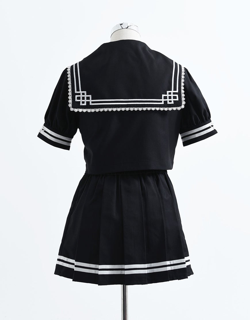 TRAVAS TOKYO【トラバストーキョー】セーラーチャイナセットアップ/全2色