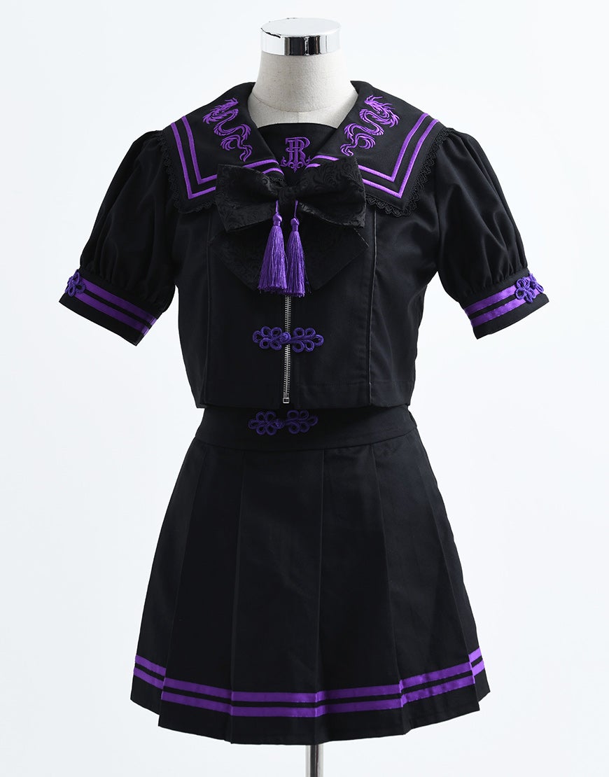 TRAVAS TOKYO【トラバストーキョー】セーラーチャイナセットアップ/全2色