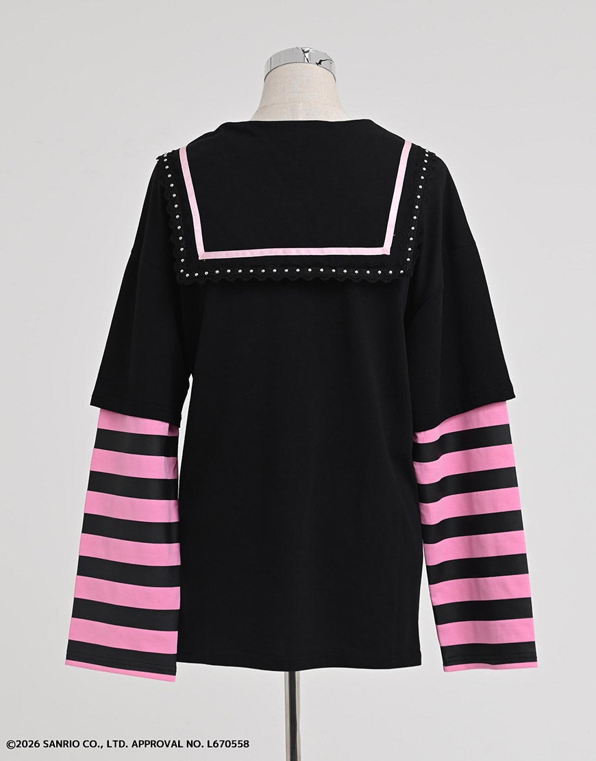 TRAVAS TOKYO【トラバストーキョー】マイメロディコラボレイヤードTEE