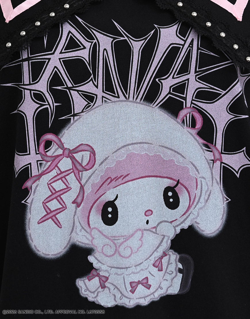TRAVAS TOKYO【トラバストーキョー】マイメロディコラボレイヤードTEE