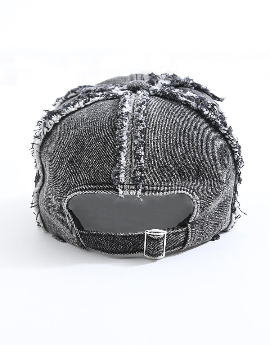 REFLEM【レフレム】スパイクスタッズデニムキャップ　gray REFLEM【レフレム】スパイクスタッズデニムキャップ/全2色