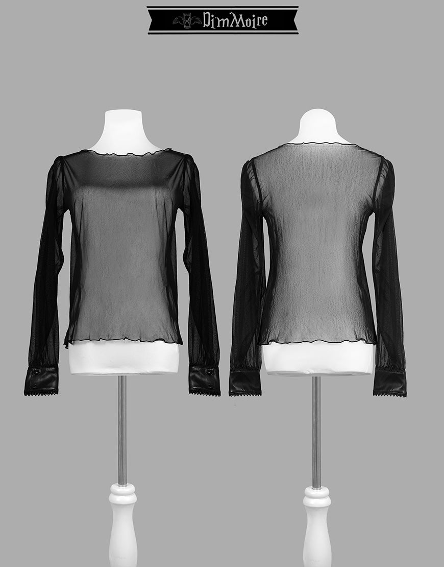 DimMoire【ディムモアール】Baby Skull Layered Dress/Black