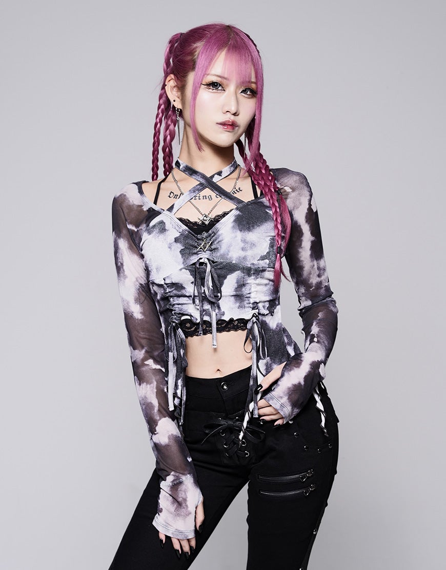 REFLEM【レフレム】シャーリングシアートップス/全2色