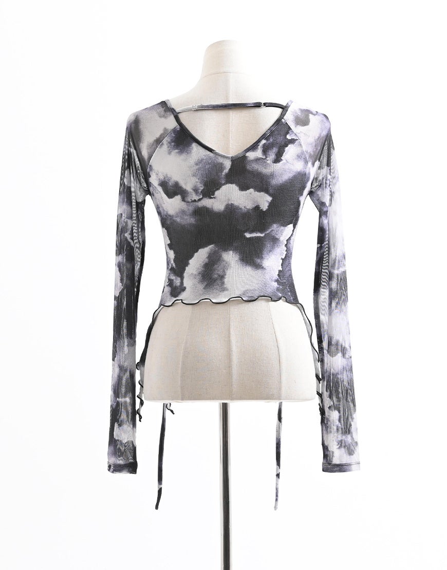 REFLEM【レフレム】シャーリングシアートップス/全2色