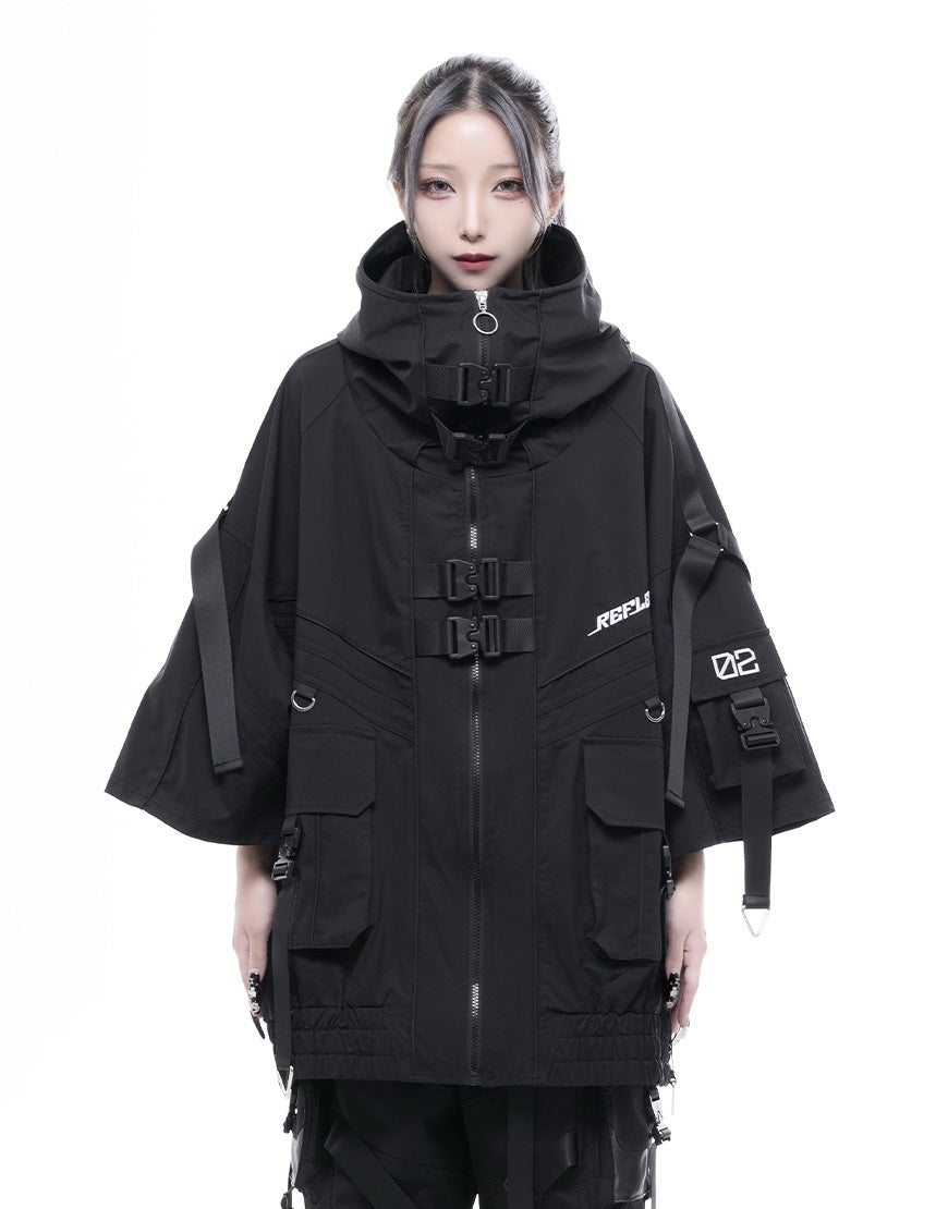 REFLEM INDUSTRY【レフレムインダストリー】HALF-SLEEVE STORM SHELL