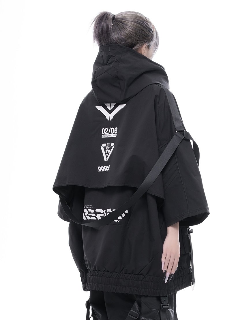 REFLEM INDUSTRY【レフレムインダストリー】HALF-SLEEVE STORM SHELL