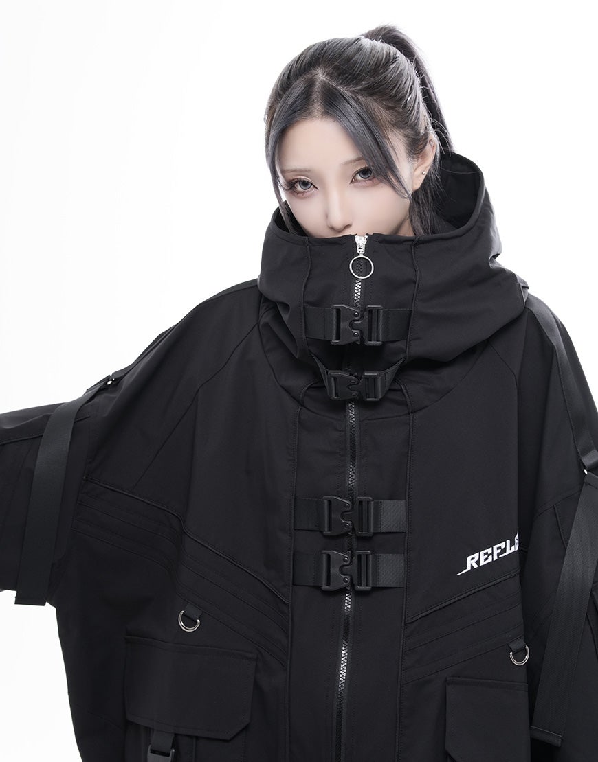 REFLEM INDUSTRY【レフレムインダストリー】HALF-SLEEVE STORM SHELL