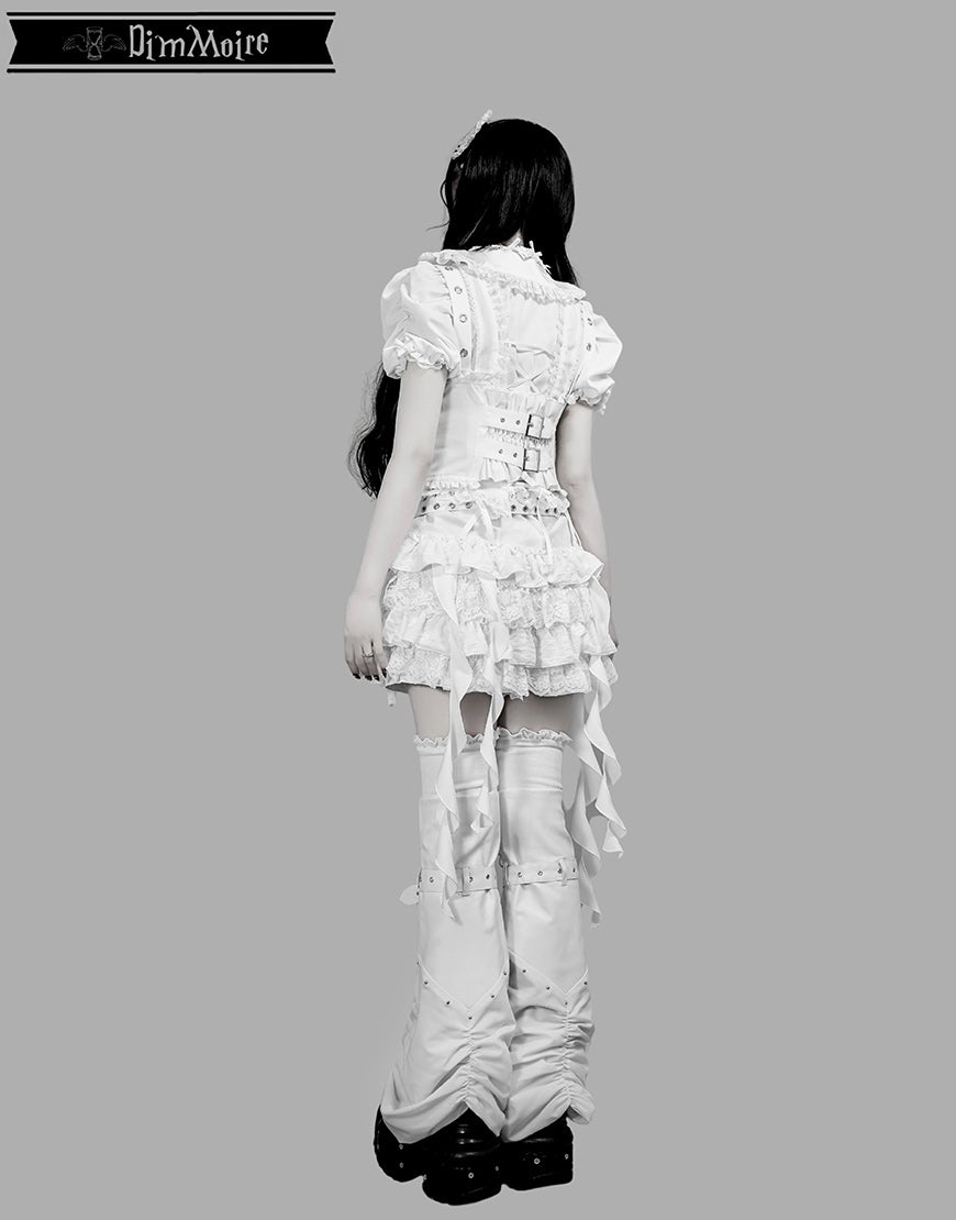DimMoire【ディムモアール】十字の誓いビスチェ/White