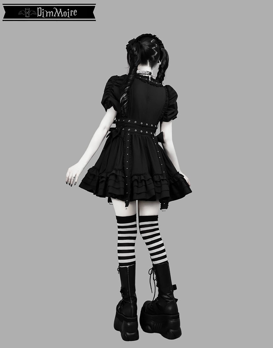 DimMoire【ディムモアール】妄愛ホイップワンピース/Black