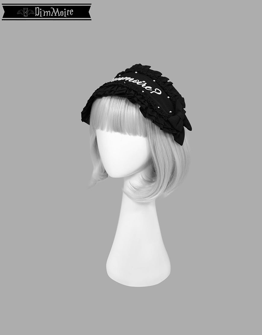 DimMoire【ディムモアール】妄愛ホイップヘッドドレス/Black