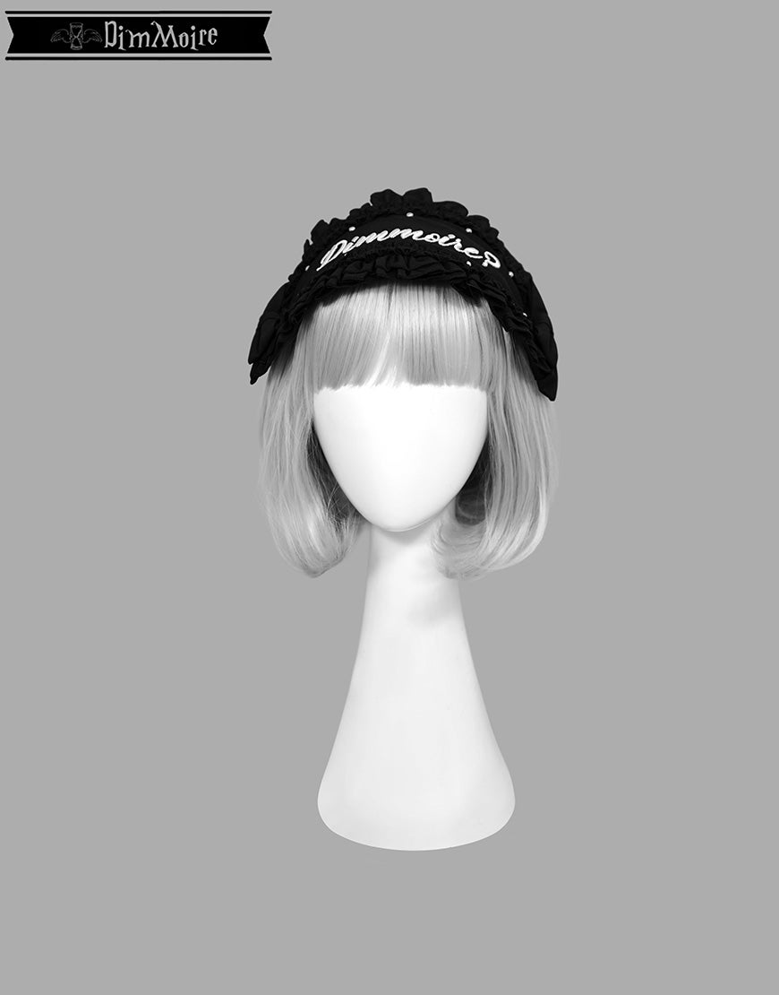ディムモアール ヘッドドレス DimMoire【ディムモアール】妄愛ホイップヘッドドレス/Black