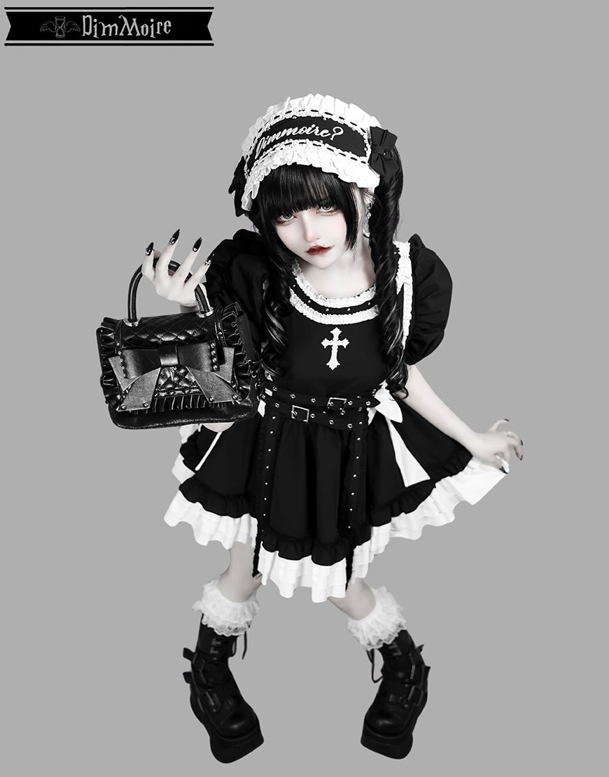DimMoire【ディムモアール】妄愛ホイップヘッドドレス/Black×White