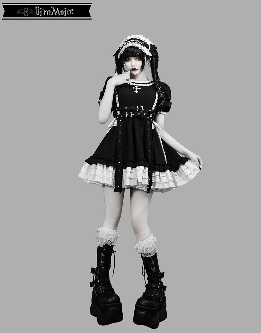 DimMoire【ディムモアール】妄愛ホイップヘッドドレス/Black×White