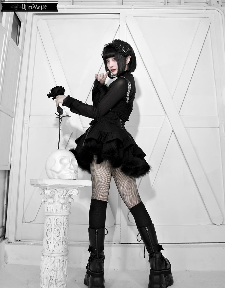 DimMoire【ディムモアール】【復刻】刻印ヘッドドレス/Black