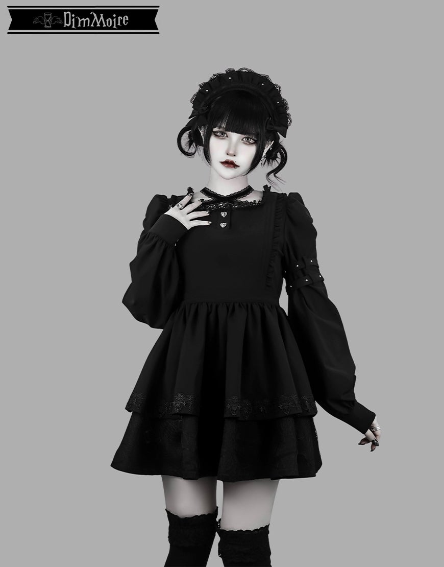 DimMoire【ディムモアール】メイドヘアアクセサリー/Black