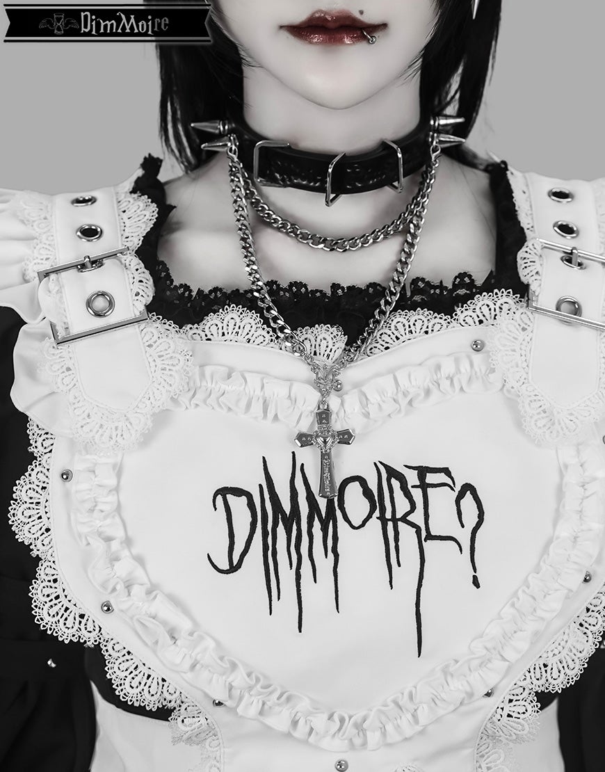 DimMoire【ディムモアール】十字の誓いチェーンドチョーカー/Black