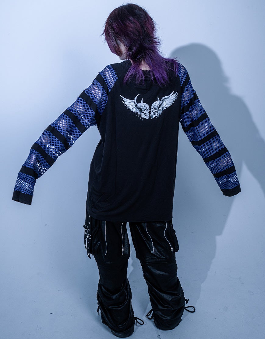 Gamchu【ガムチュ】守・手・主 切り替えロンTEE/全2色