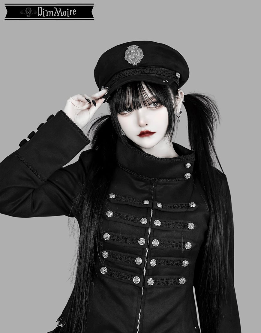 DimMoire【ディムモアール】HeartCoreミリタリーキャップ/Black
