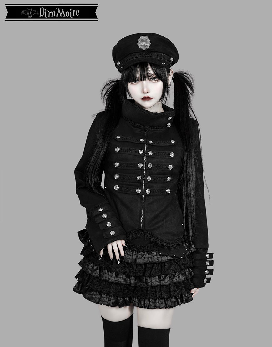 DimMoire【ディムモアール】HeartCoreミリタリーキャップ DimMoire【ディムモアール】HeartCoreミリタリーキャップ/Black