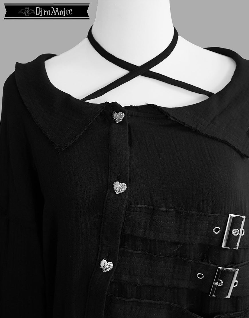 DimMoire【ディムモアール】拘束ガーゼトップス/Black