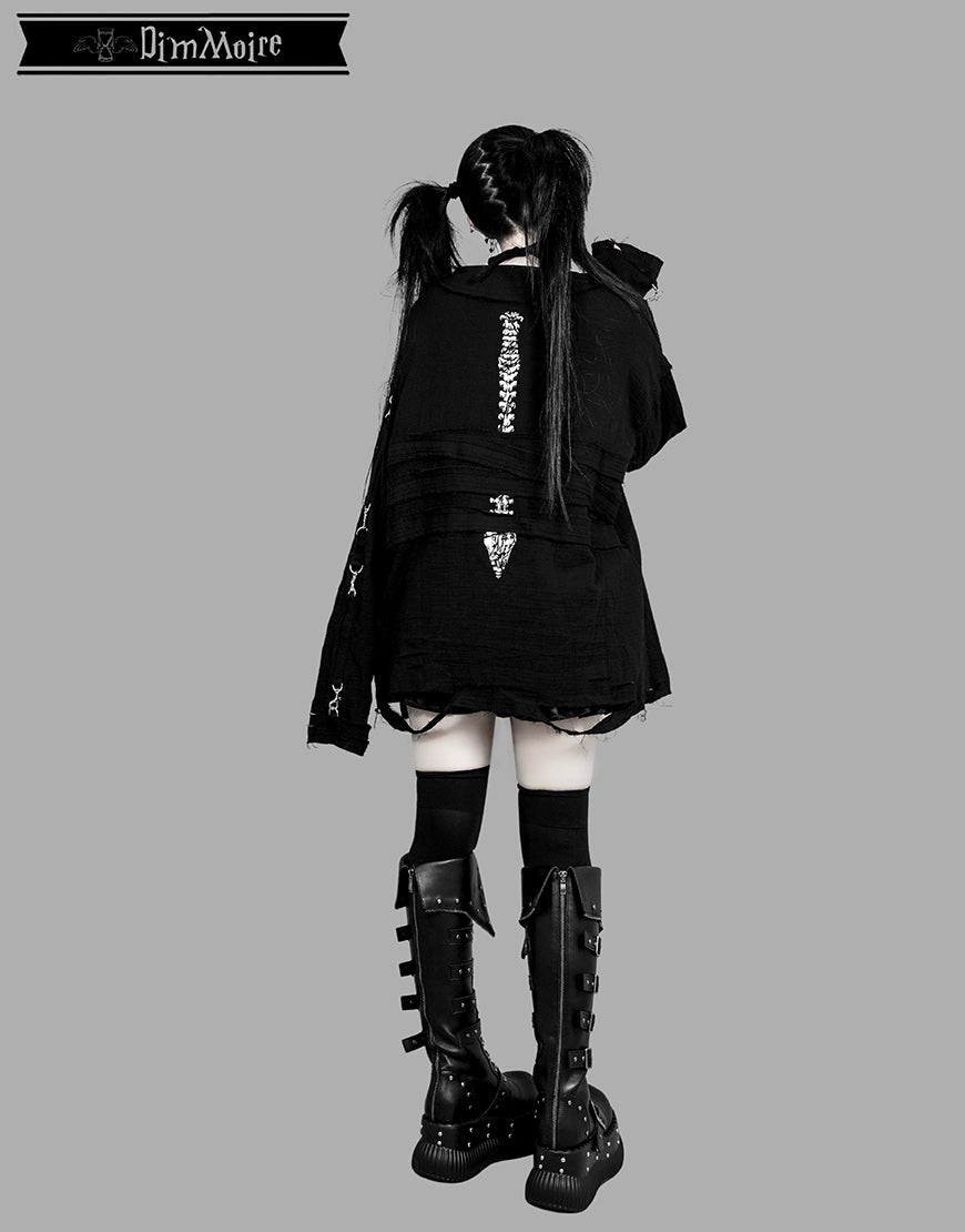 DimMoire【ディムモアール】拘束ガーゼトップス/Black