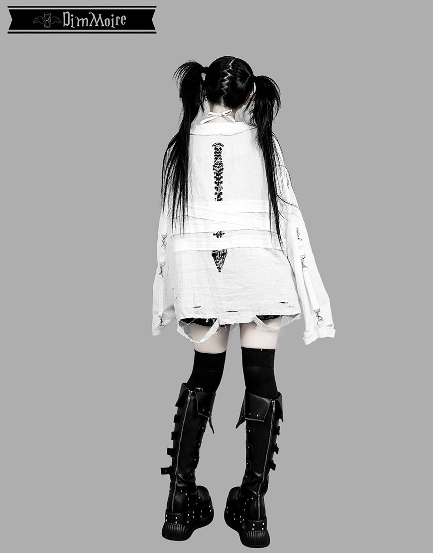 DimMoire【ディムモアール】拘束ガーゼトップス/White