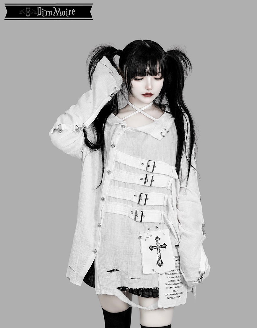 DimMoire【ディムモアール】拘束ガーゼトップス/White