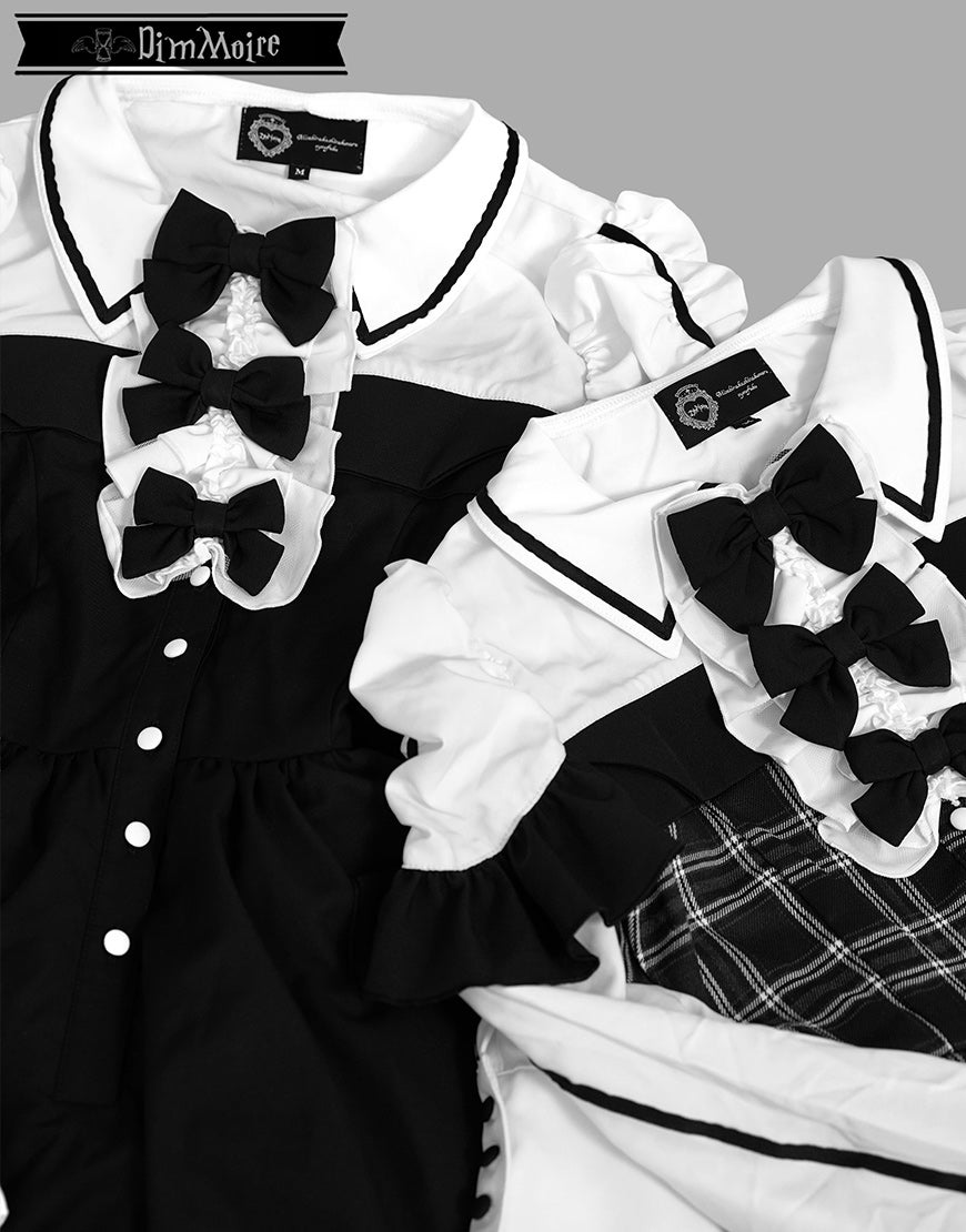 DimMoire【ディムモアール】お嬢様の従愛ワンピース/Black×White